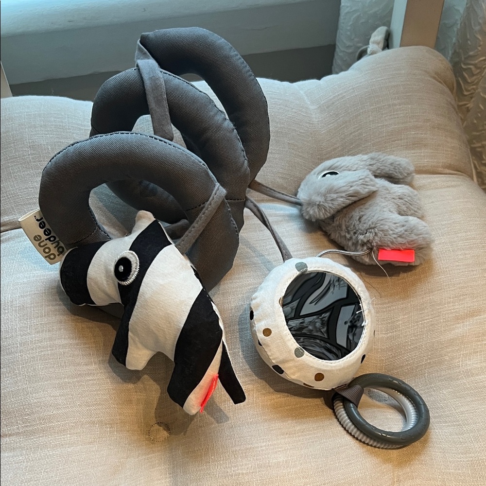 Done by deer Gray and Black Kids Toy Set